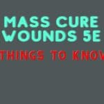 Mass Cure Wounds 5e